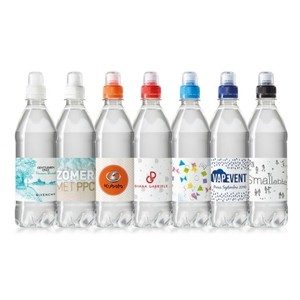 Waterflesjes gepersonaliseerd bedrukken 500ml sportdop