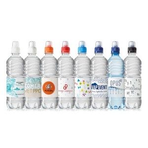 Waterflesjes gepersonaliseerd bedrukken 500ml sportdop