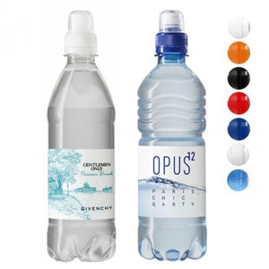 Waterflesjes gepersonaliseerd bedrukken 500ml sportdop